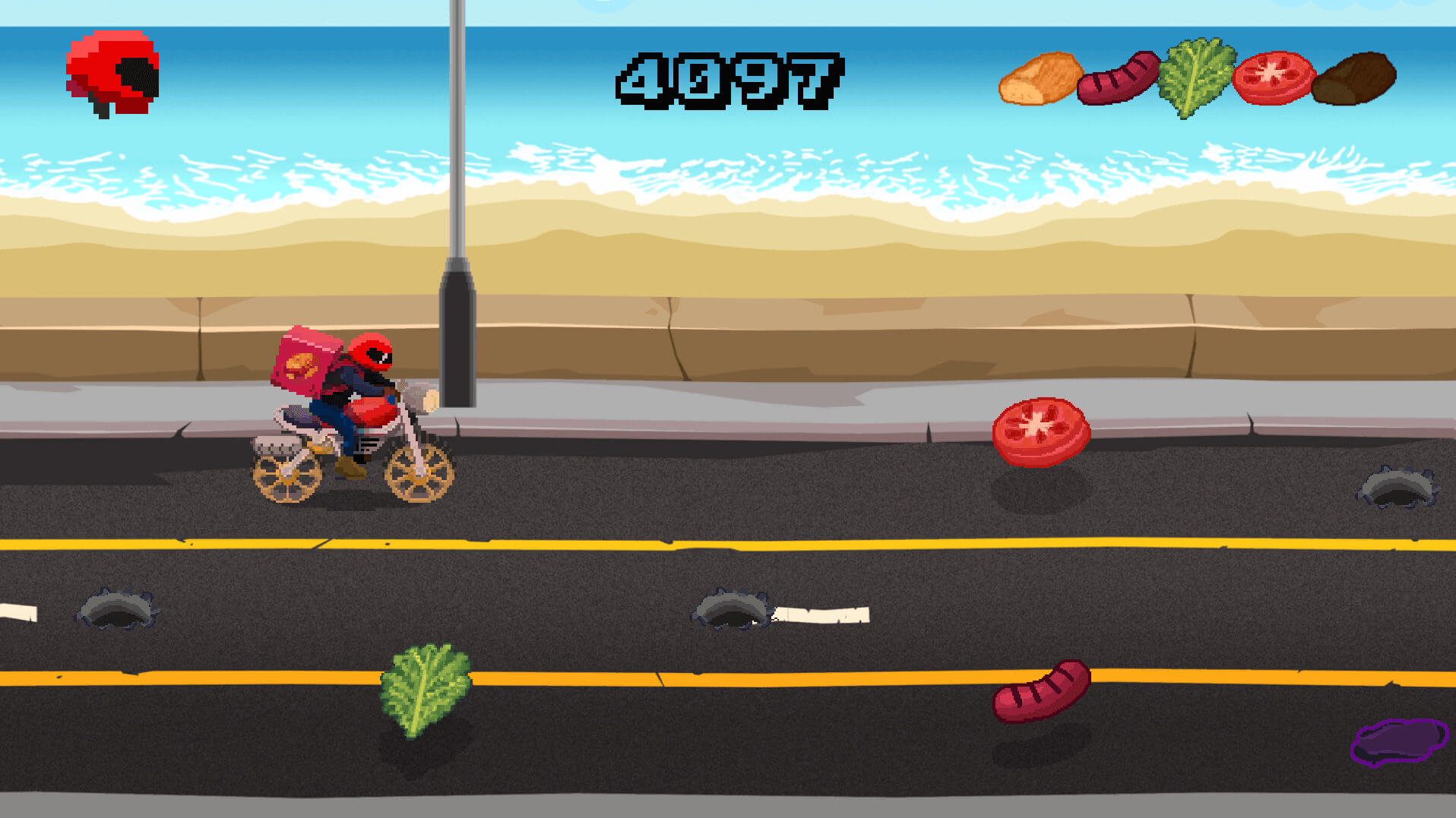 Captura del proyecto Chorirun