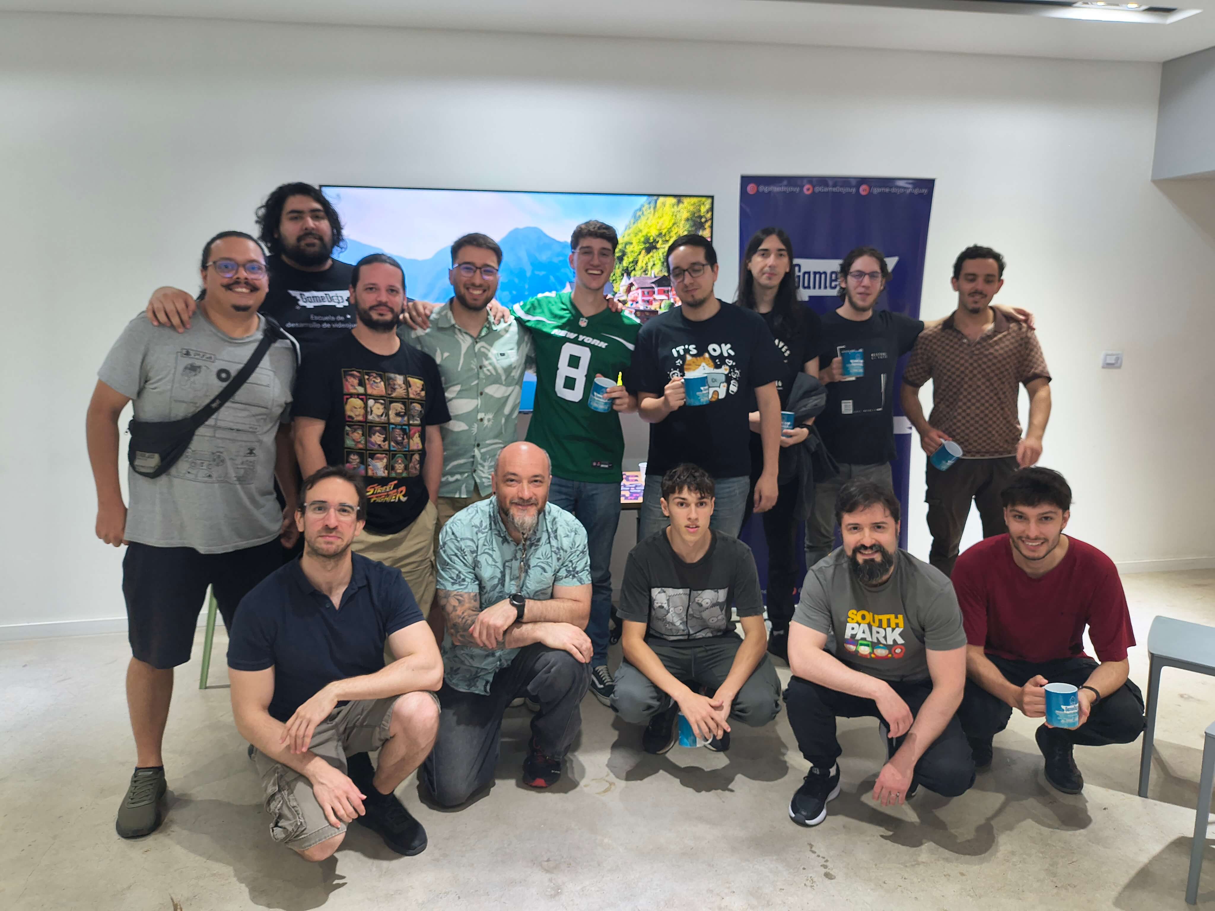 Alumnos en presentación